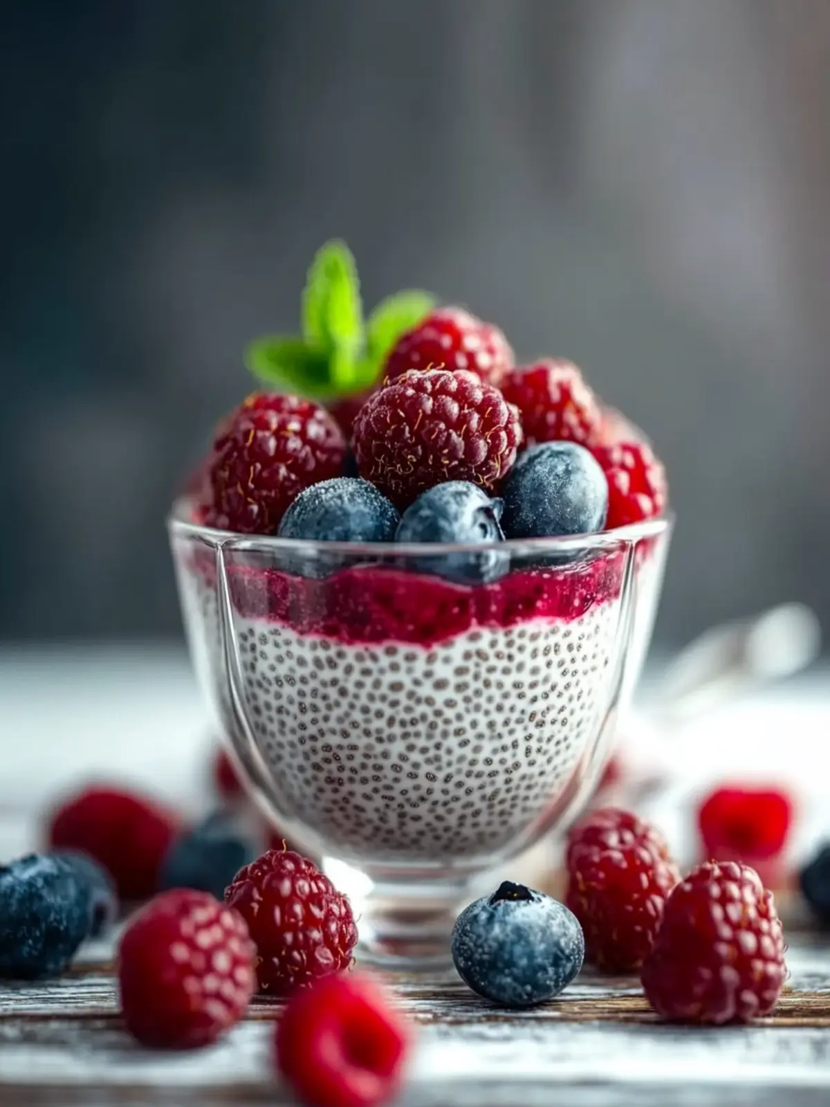 Delicious Chia Seed Pudding with Berries for Easy Healthy Snacking 5 Chia Seed Pudding with Berries