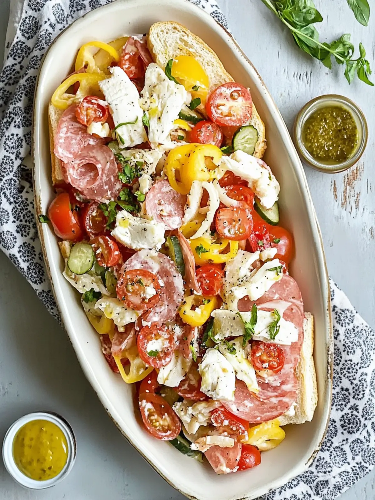 Italian Sub Salad Two Ways: Fresh Flavors to Fall In Love With 2 Italian Sub Salad Two Ways