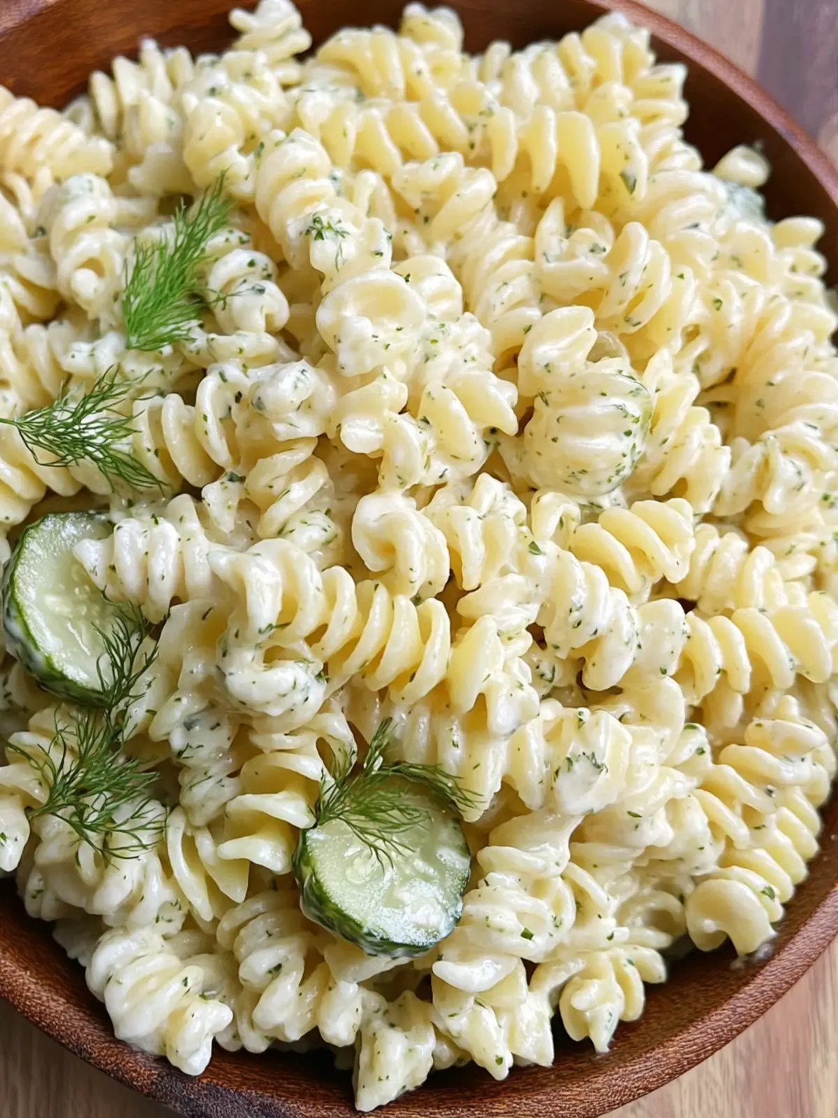 Dill Pickle Pasta Salad That Will Wow Your Summer BBQ Guests 2 Dill Pickle Pasta Salad
