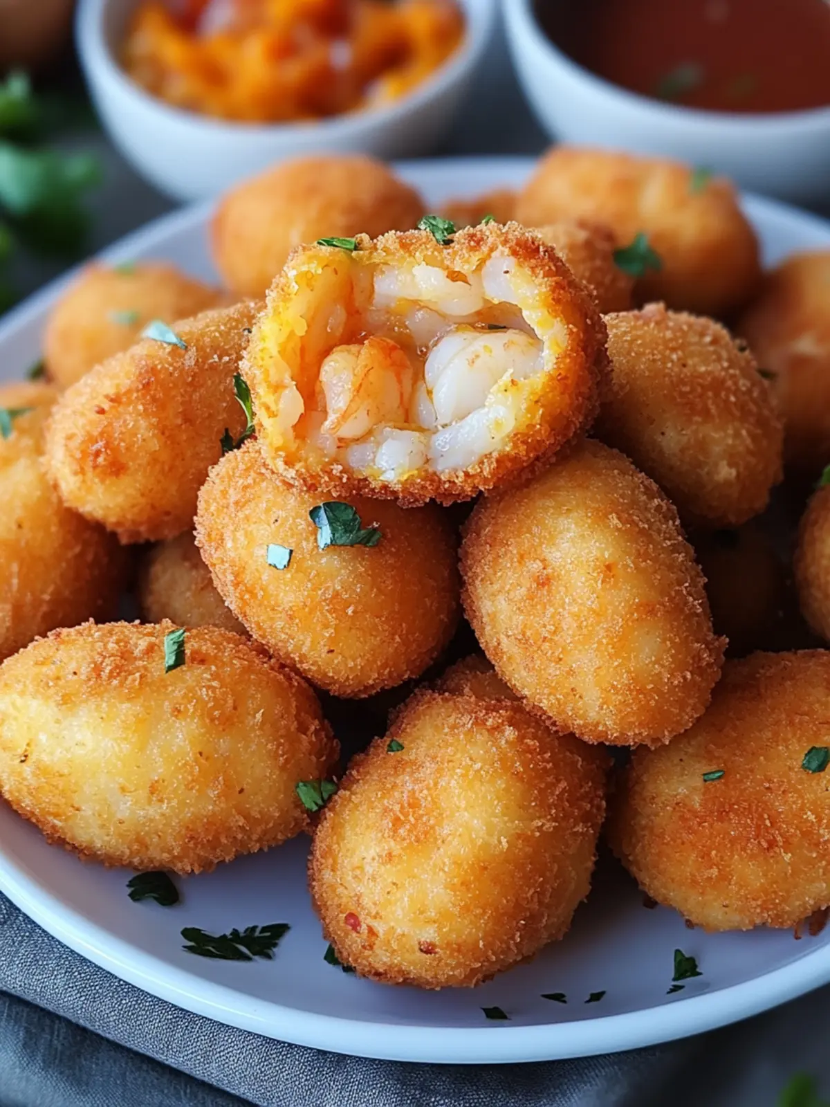 Savory Portuguese Shrimp Croquettes You Need to Try Today 2 Portuguese Shrimp Croquettes