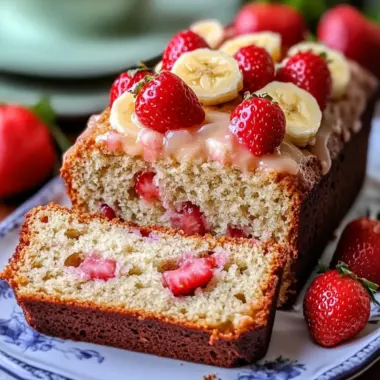 Delicious Strawberry Banana Bread for a Savory Morning Treat 10 Strawberry Banana Bread