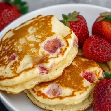 Fluffy Strawberry Pancakes Perfect for Cozy Mornings 10 Strawberry Pancakes