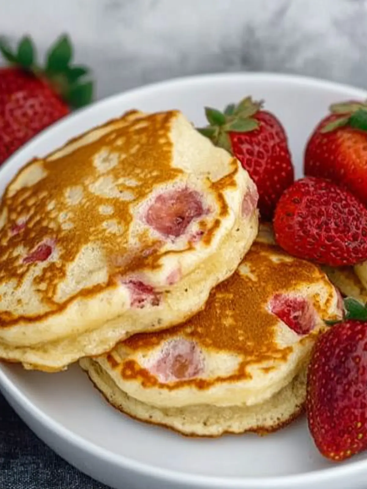 Fluffy Strawberry Pancakes Perfect for Cozy Mornings 5 Strawberry Pancakes