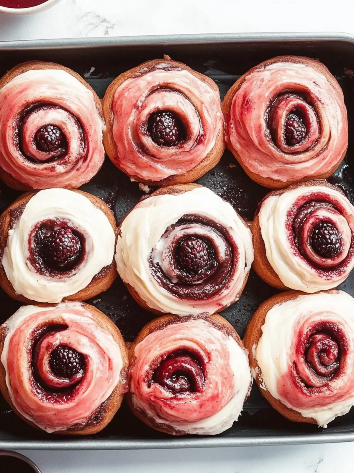 Berry Chocolate Cinnamon Rolls That Wow Your Taste Buds 5 Berry chocolate cinnamon rolls