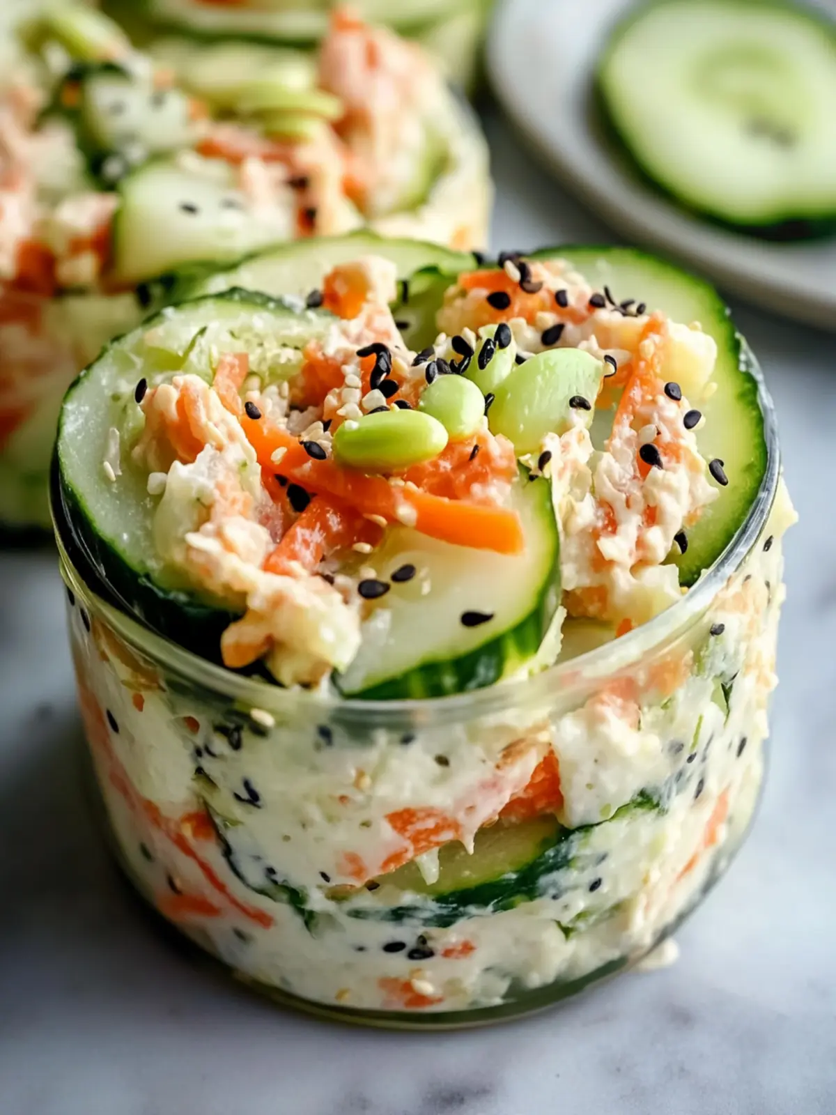 California Roll Cucumber Salad: A Fresh Twist on Sushi Delight 5 California Roll Cucumber Salad