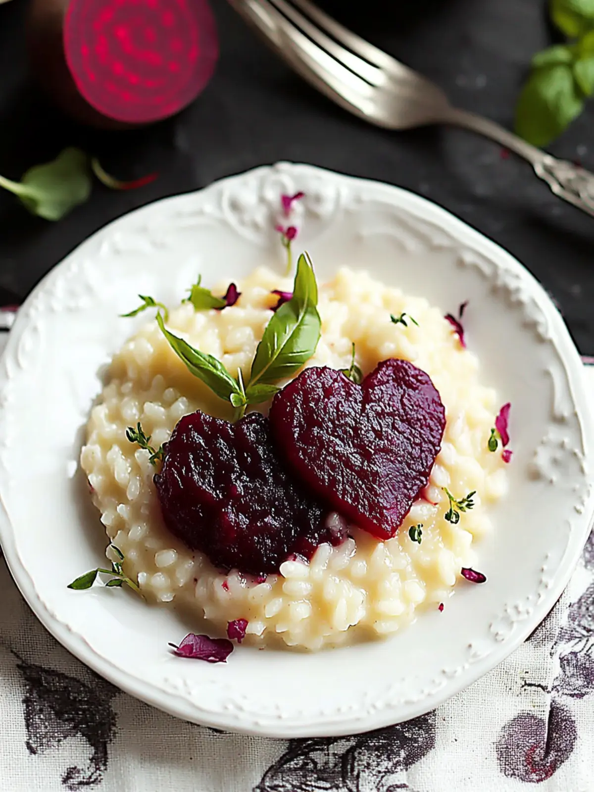 Heart Beet Risotto: A Creamy Comfort Food Surprise 3 Heart Beet Risotto