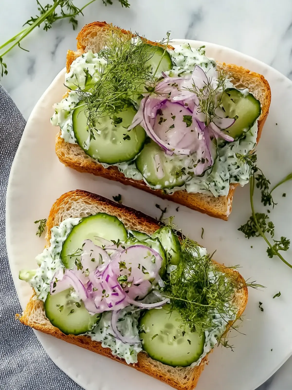 Crispy Cucumber Salad Sandwiches for Your Fresh Lunch Fix 5 Cucumber Salad Sandwiches