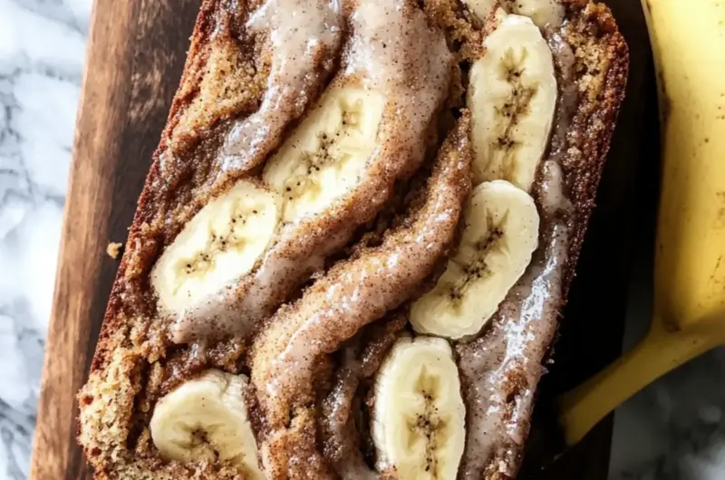 Cinnamon Swirl Banana Bread