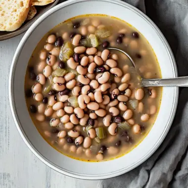 Soulful Black Eyed Peas with Smoky Flavor for Good Luck 9 Black Eyed Peas