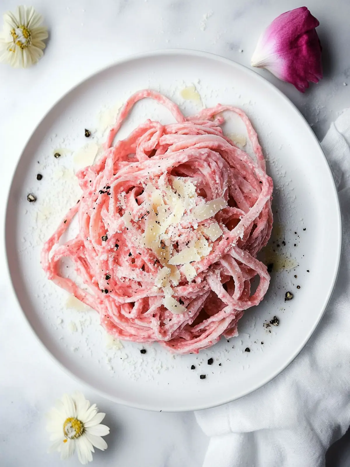 Pink Cacio e Pepe: A Fun Twist on Classic Pasta Tonight 4 Pink Cacio e Pepe