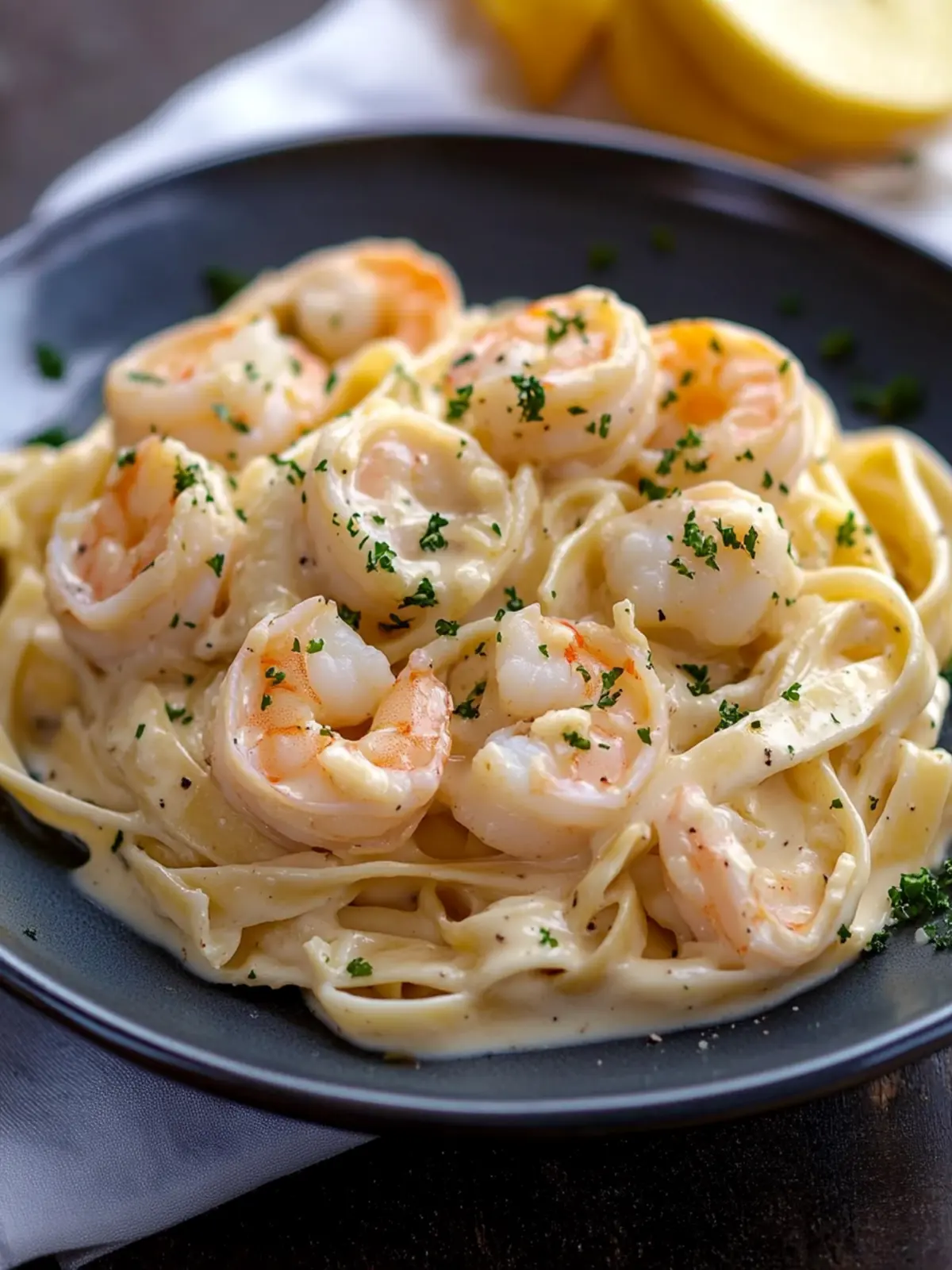 Savory Fettuccine Alfredo With Shrimp You'll Crave Daily 4 Fettuccine Alfredo With Shrimp
