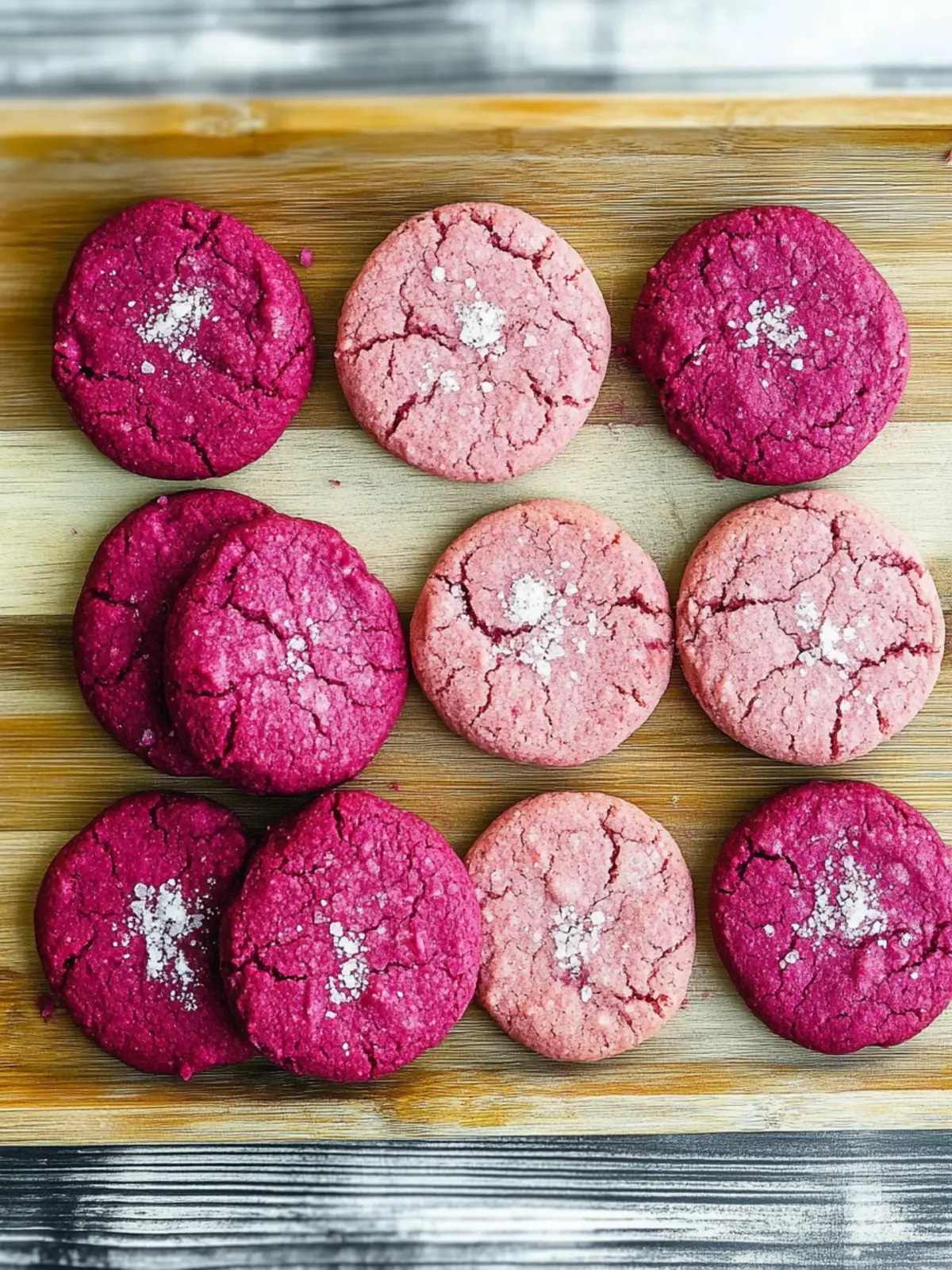 Rose & Beet Pink Cookies: Irresistibly Easy Vegan Treats 4 Rose & Beet Pink Cookies