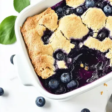 Delicious Vegan Blueberry Cobbler That Everyone Will Love 9 Vegan Blueberry Cobbler