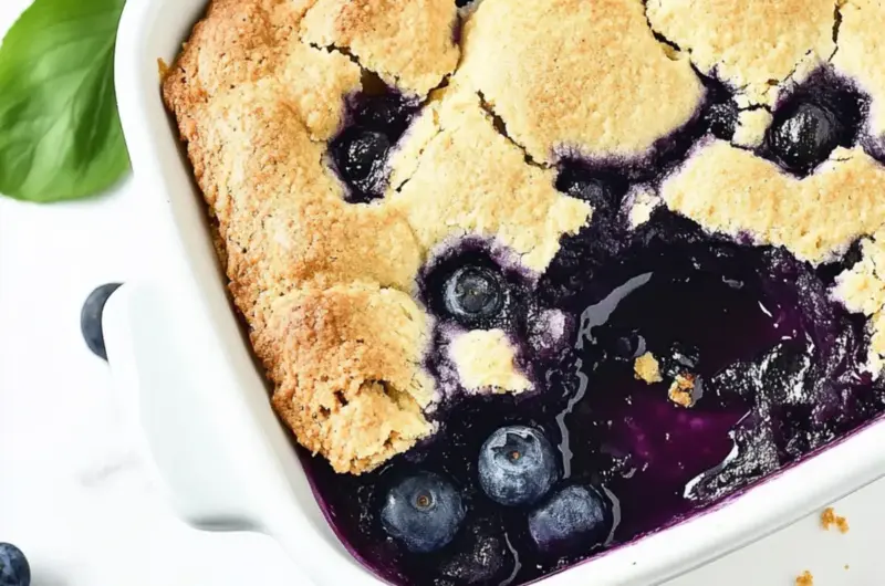 Vegan Blueberry Cobbler