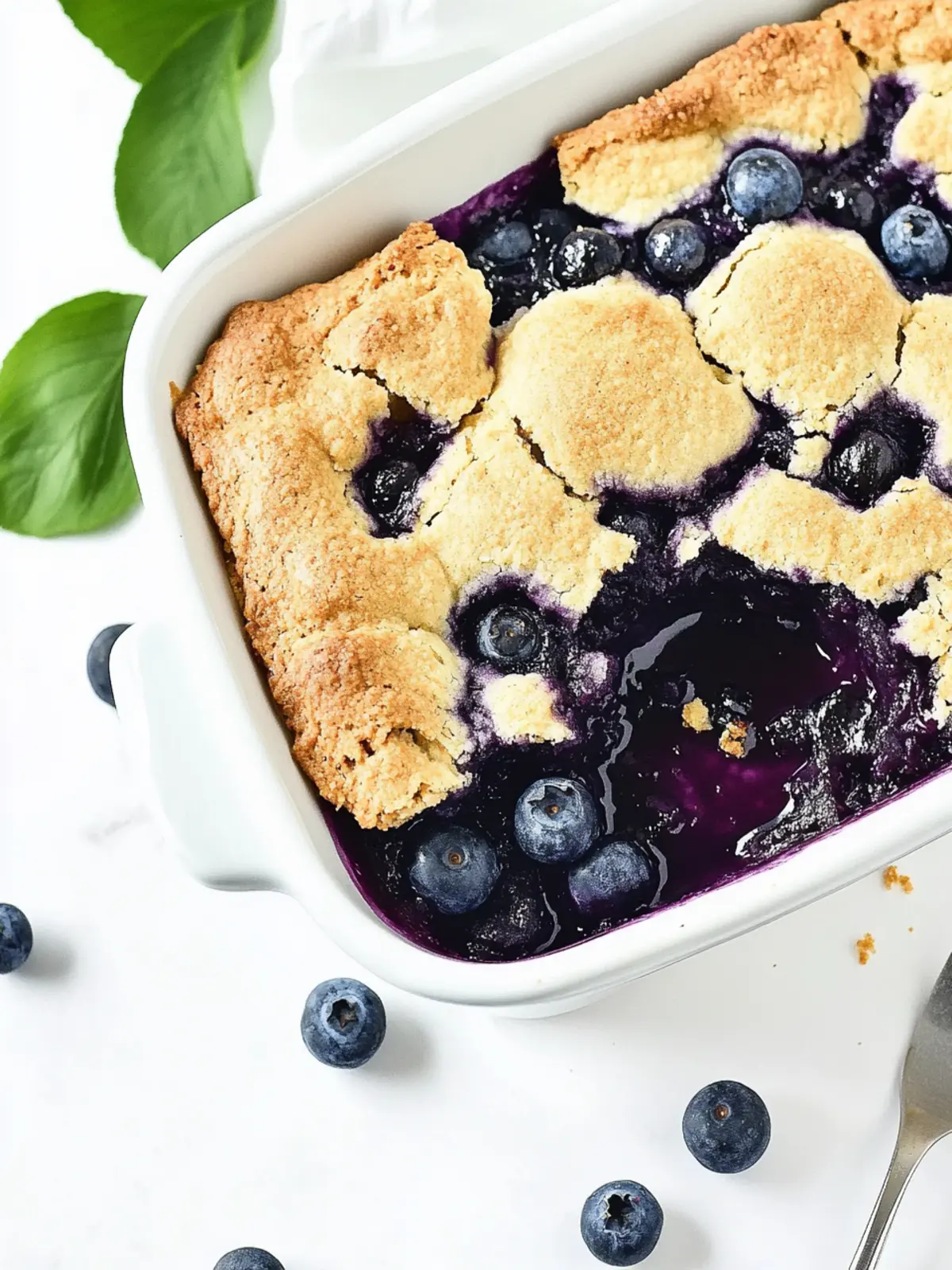 Delicious Vegan Blueberry Cobbler That Everyone Will Love 5 Vegan Blueberry Cobbler