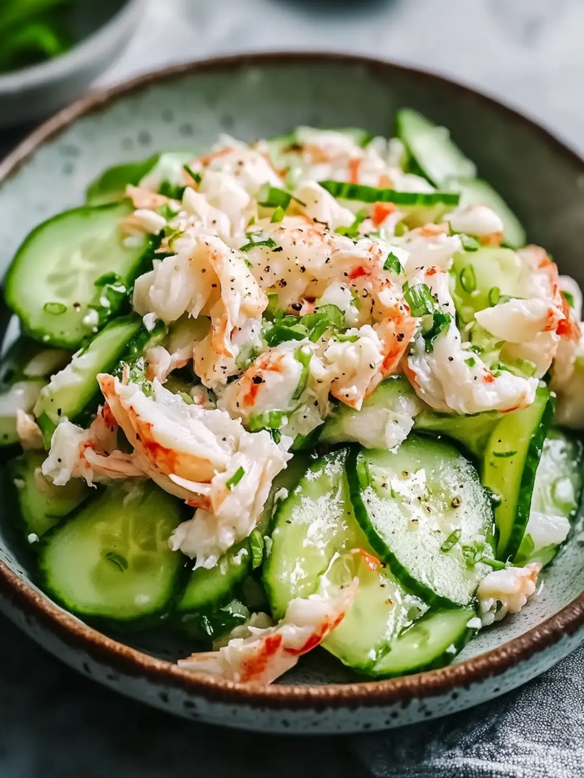 Cucumber Salad with Crab Meat: The Ultimate Summer Refreshment 4 Cucumber Salad with Crab Meat