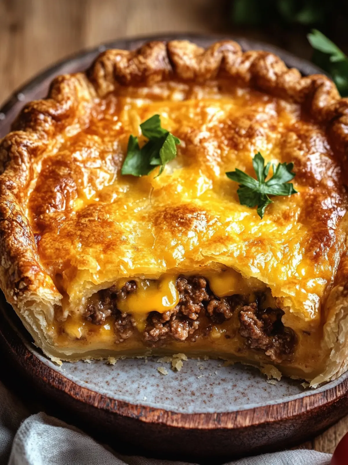 Savor the Comfort of Homemade Cheeseburger Pie Bliss 5 Homemade Cheeseburger Pie
