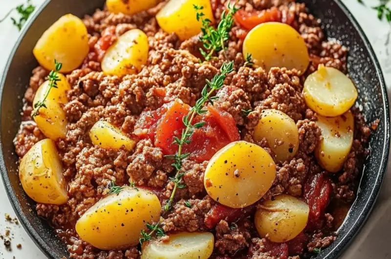 Ground Beef and Potatoes