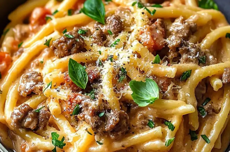 Creamy Beef Pasta
