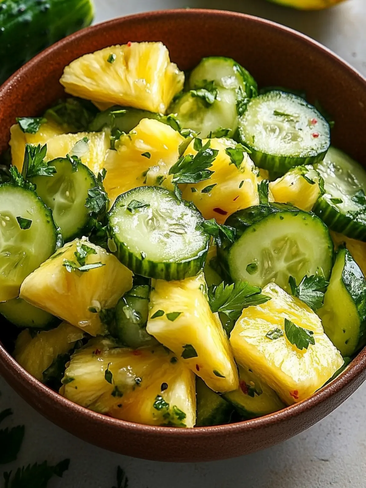 Pineapple Cucumber Salad: A Refreshing Summer Delight 2 Pineapple Cucumber Salad