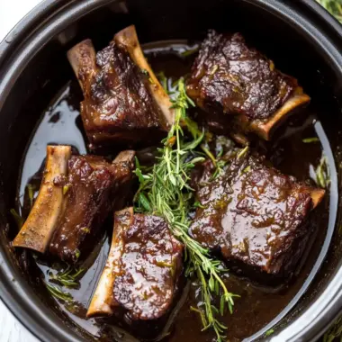 Melt-in-Your-Mouth Slow Cooker Beef Short Ribs Delight 9 Slow Cooker Beef Short Ribs