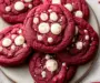 Chewy Red Velvet Cookies with White Chocolate Bliss