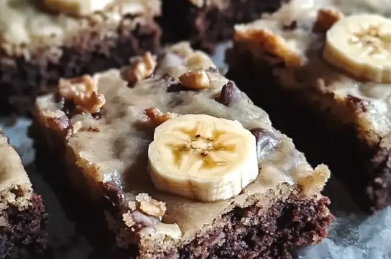 Banana Bread Brownies