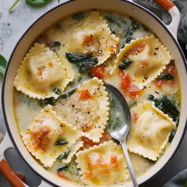 Creamy Tuscan Ravioli Soup: Your Cozy Weeknight Comfort 10 Tuscan Ravioli Soup