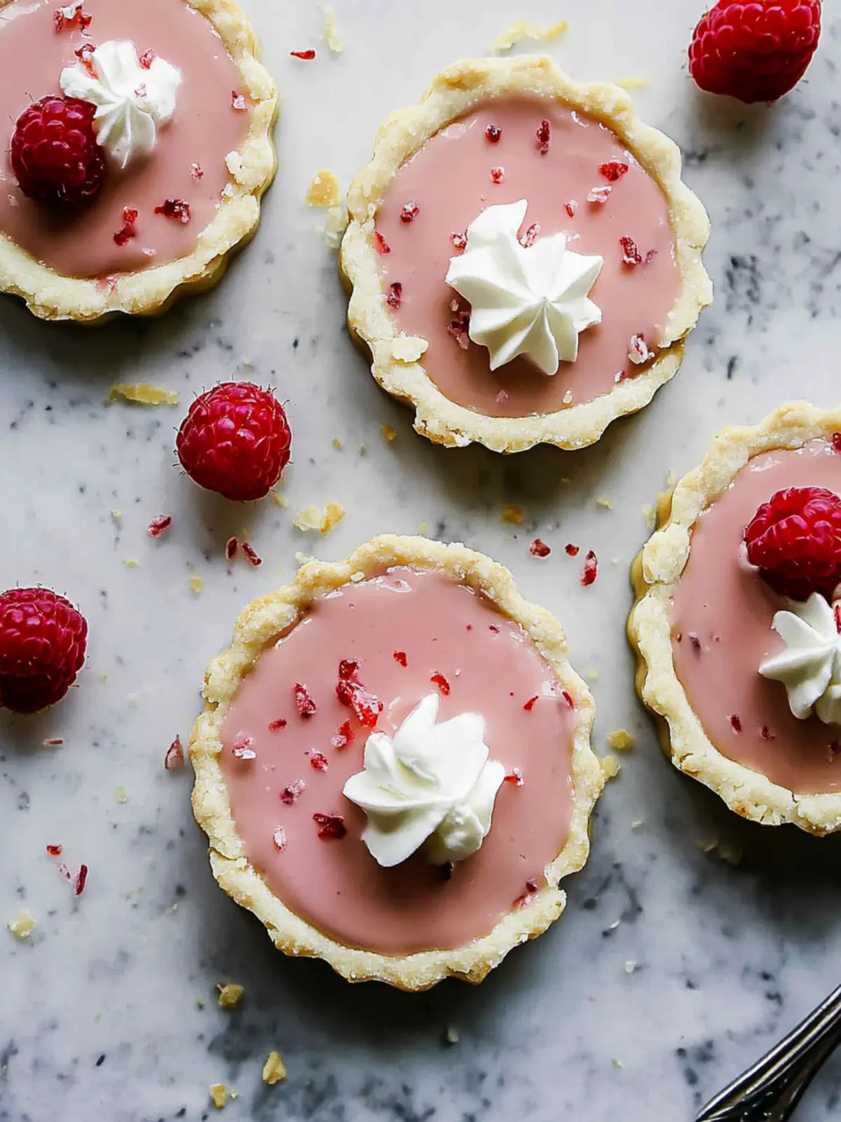 Irresistible White Chocolate Raspberry Tarts for a Romantic Treat 5 White Chocolate Raspberry Tarts