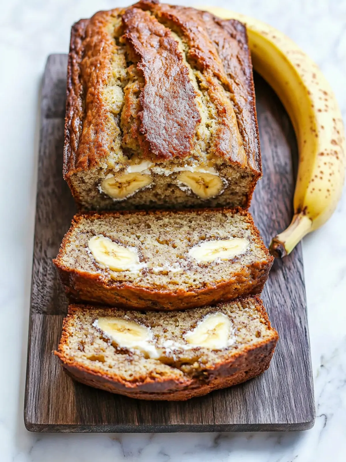 Cream Cheese-Filled Banana Bread That Will Change Your Mornings 4 Cream Cheese-Filled Banana Bread