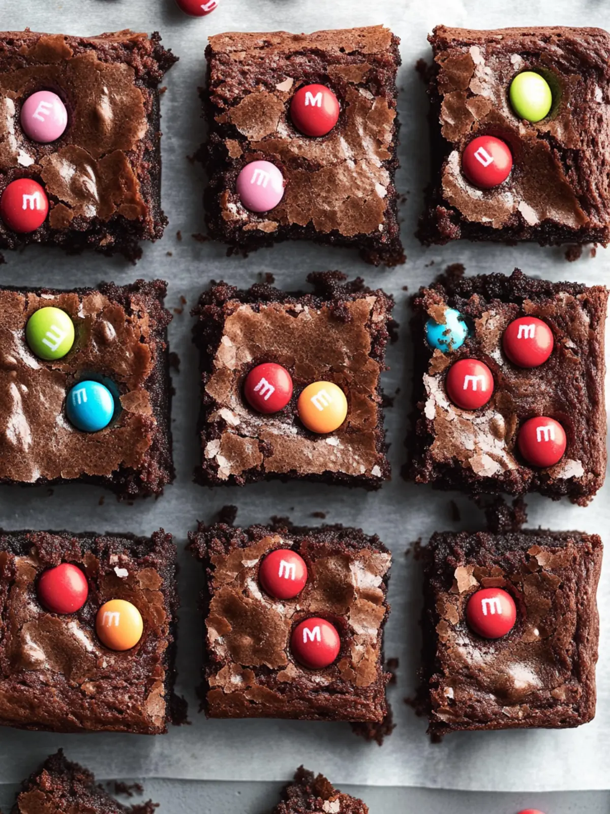 Fudgy M&M’s Brownies That Will Sweeten Your Day 2 M&M’s Brownies