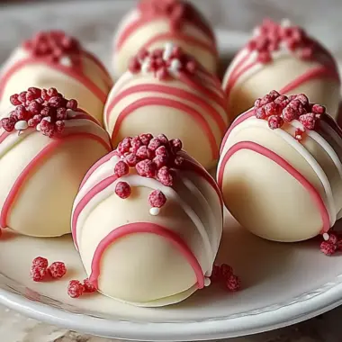 Delicious No-Bake Strawberry Cheesecake Truffle Balls Recipe 10 Strawberry Cheesecake Truffle Balls