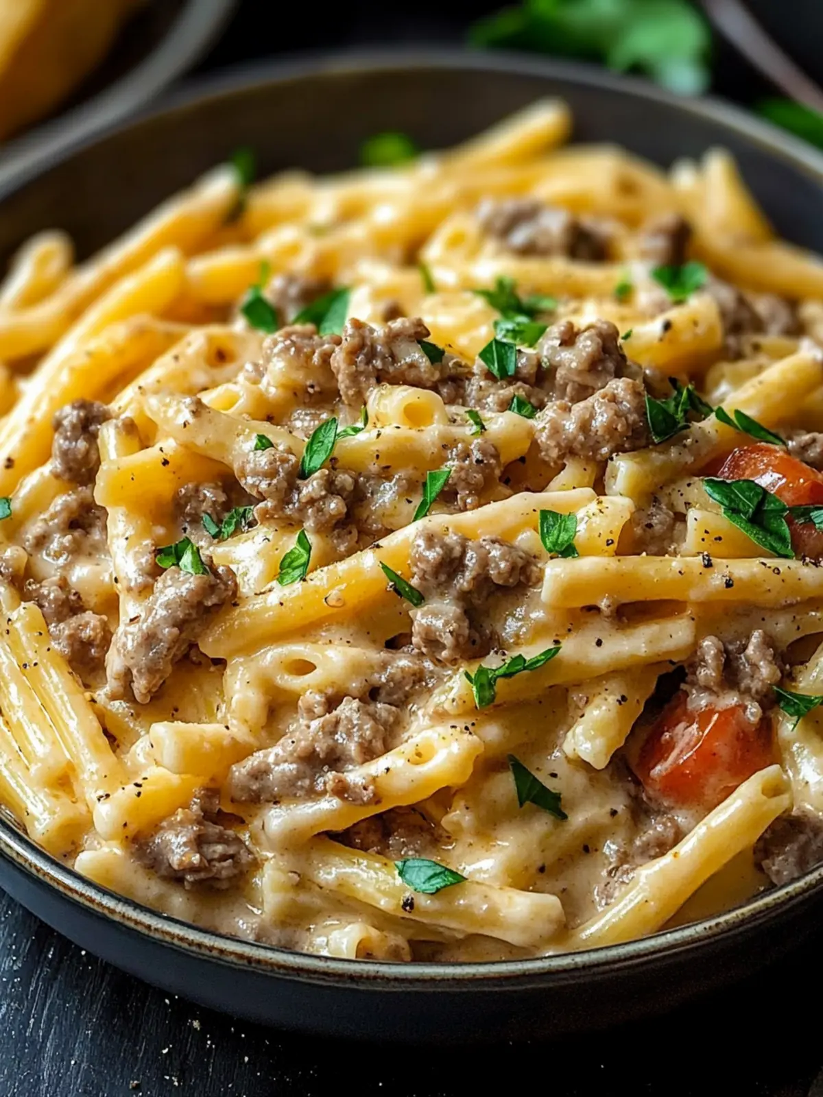 Creamy Beef Pasta That Will Warm Your Heart on Chilly Nights 3 Creamy Beef Pasta