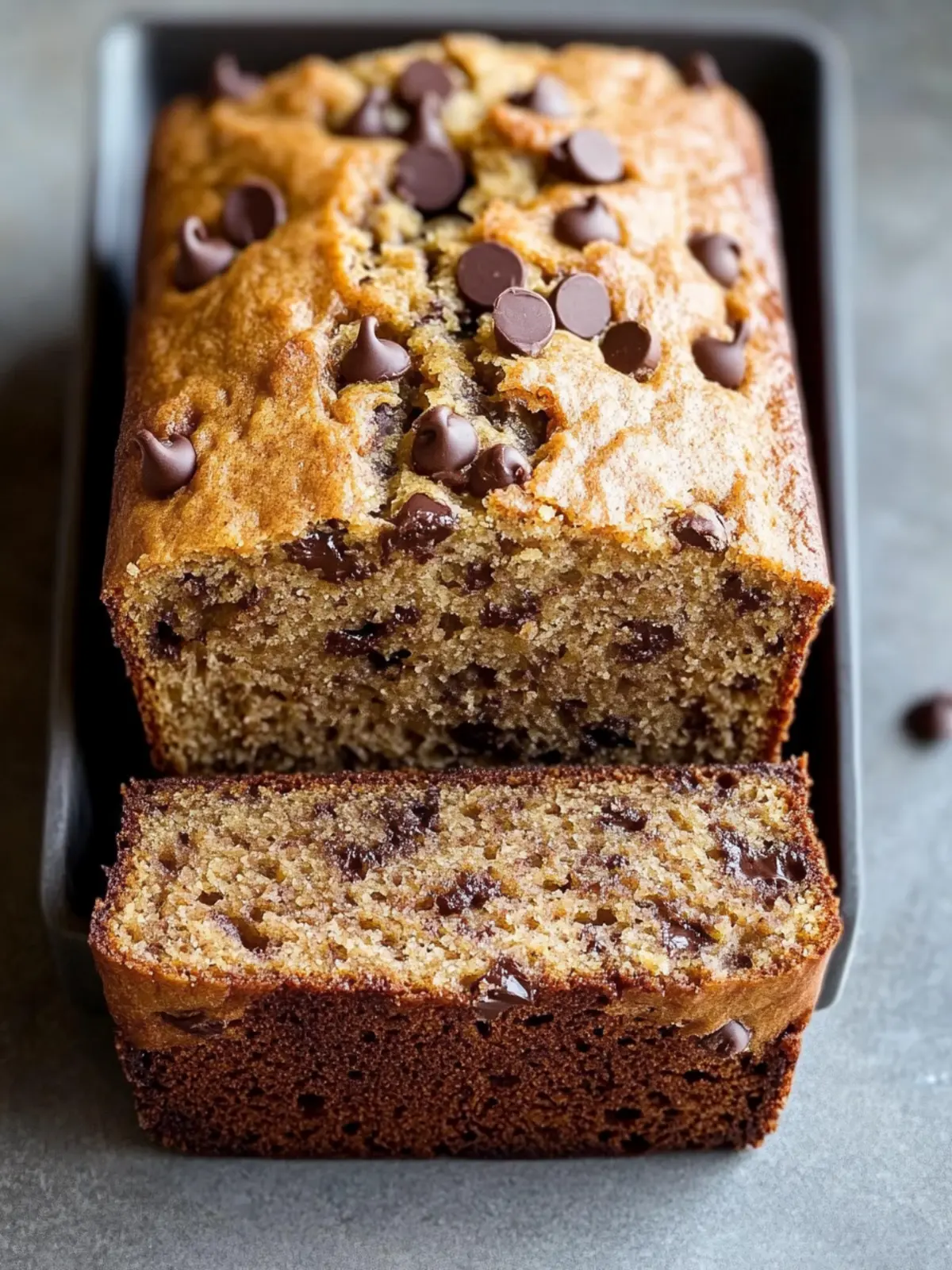 Peanut Butter Chocolate Chip Banana Bread That's Irresistibly Moist 5 PEANUT BUTTER CHOCOLATE CHIP BANANA BREAD
