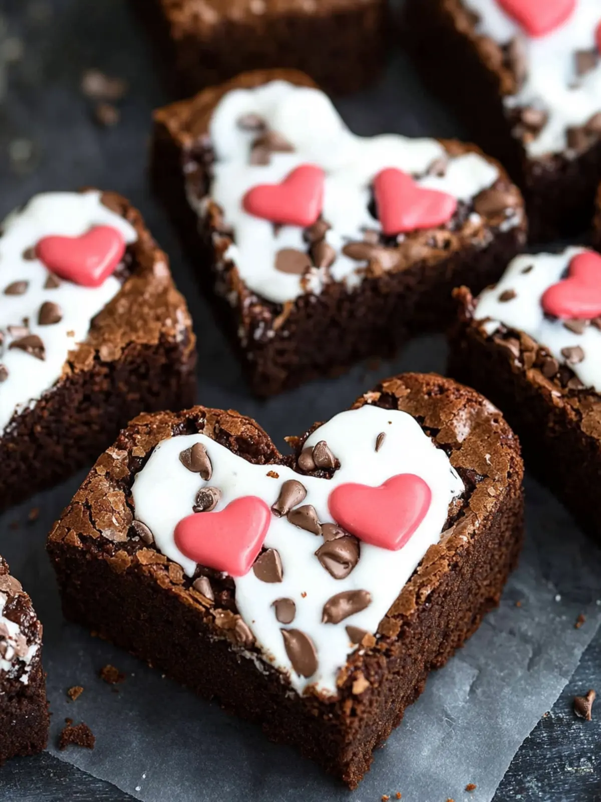 Heart-Shaped Brownies: Indulge in Sweet Love This Valentine's 4 Heart Shaped Brownies