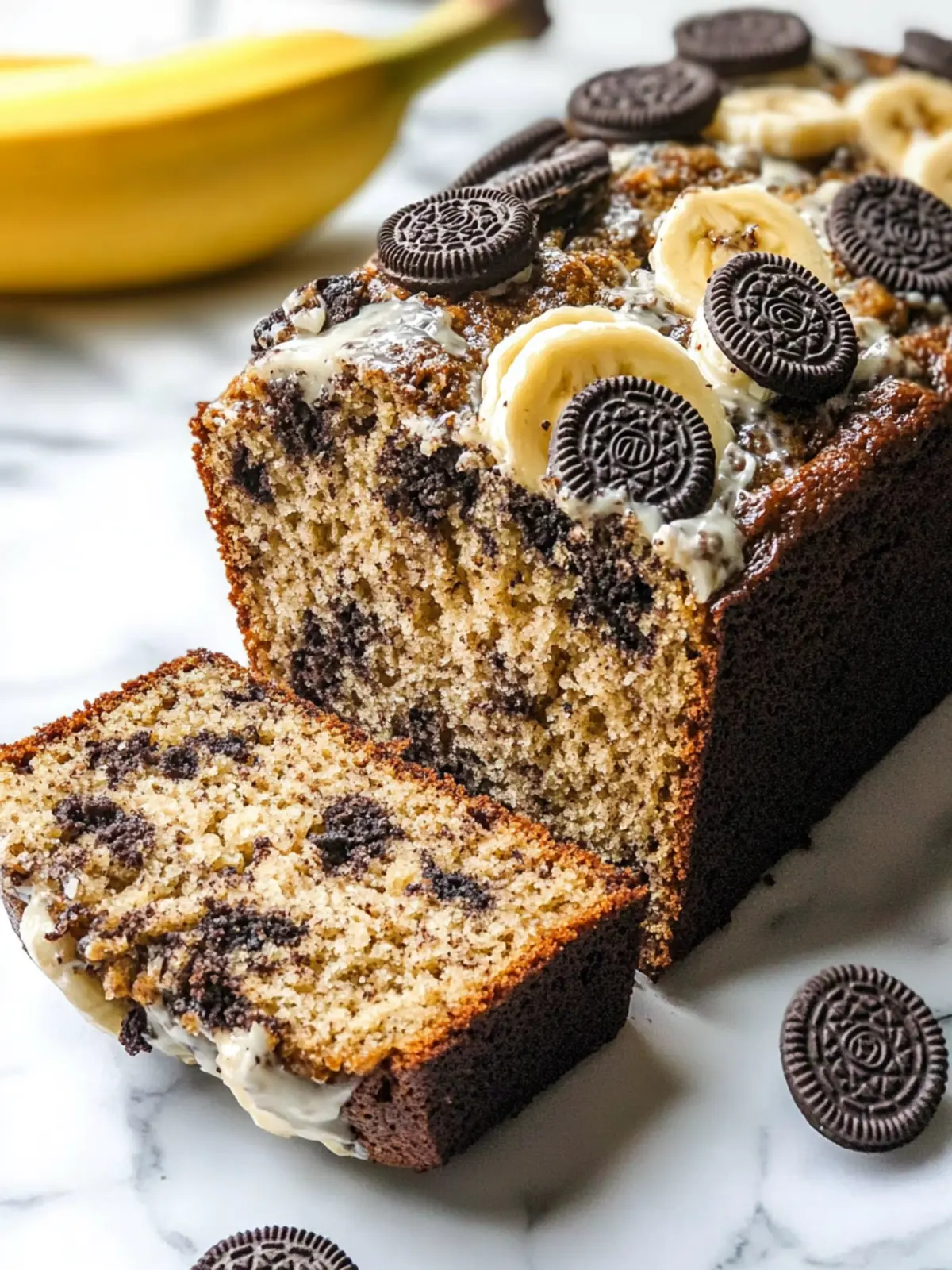 Oreo Banana Bread: Your New Favorite Dessert Delight 3 Oreo Banana Bread