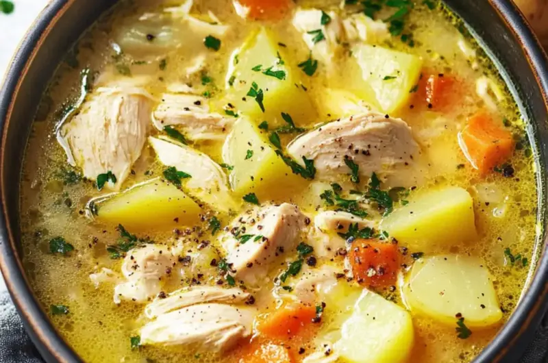 Chicken Soup with Potatoes
