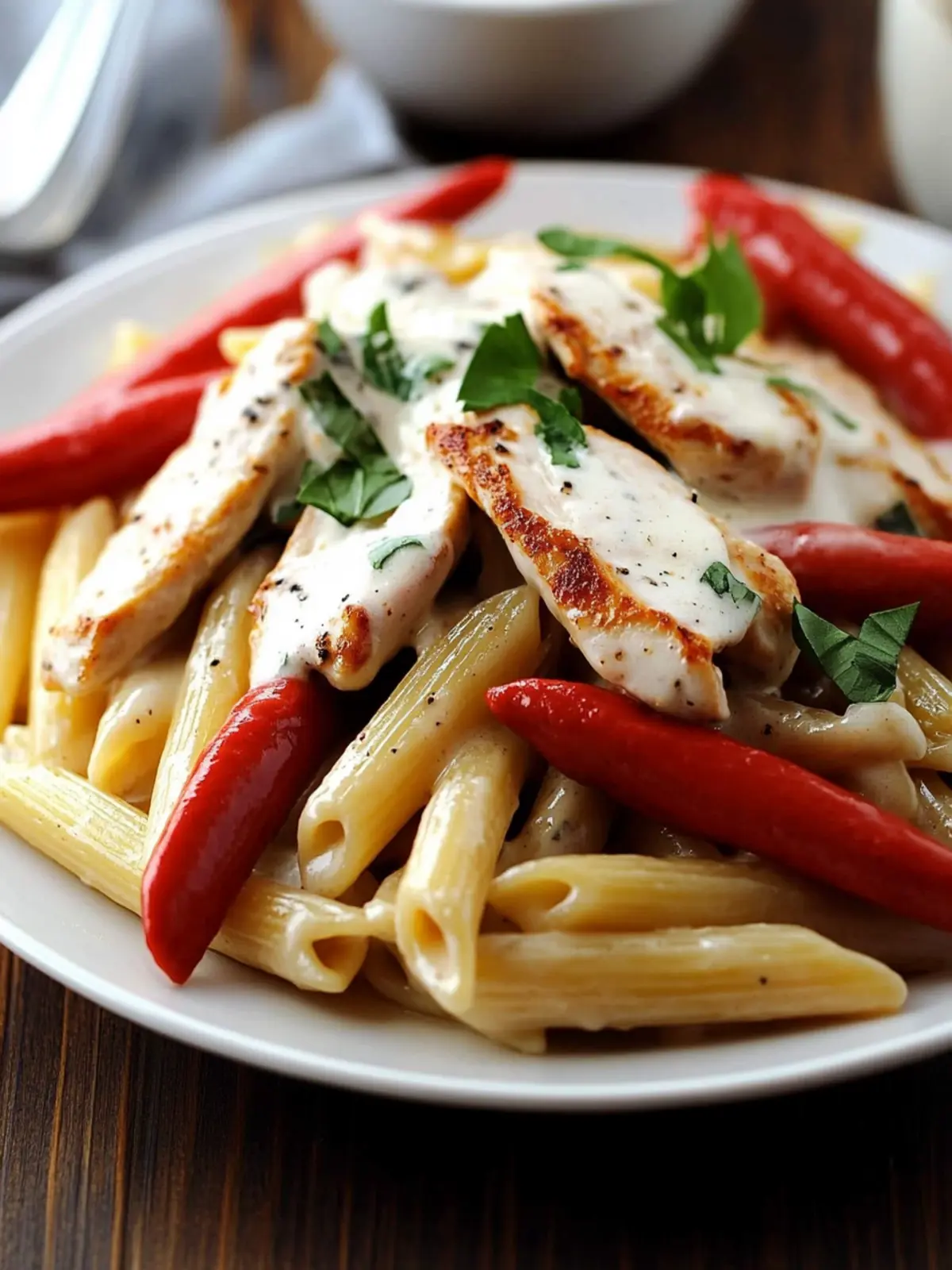 Delicious Chicken Penne Alfredo for a Romantic Valentine’s Day 3 Chicken Penne Alfredo for Valentine’s Day