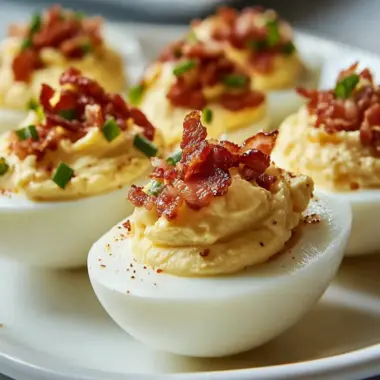 Million Dollar Bacon Deviled Eggs That Steal the Show 9 Million Dollar Bacon Deviled Eggs