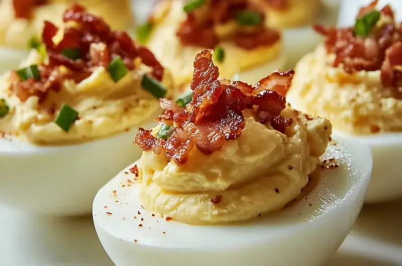 Million Dollar Bacon Deviled Eggs