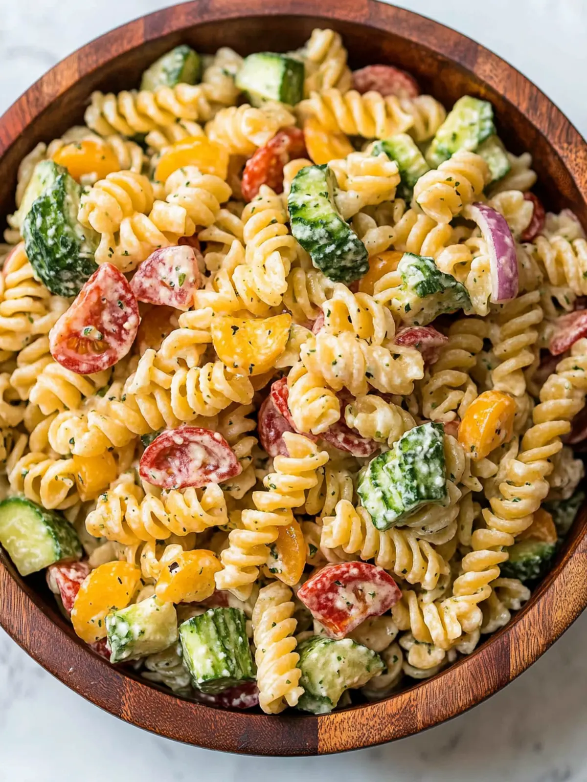 Flavorful Ranch Pasta Salad for Your Next BBQ Bash 3 Ranch Pasta Salad