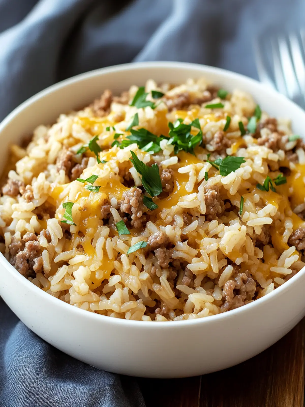 Cheesy Ground Beef and Rice Casserole Your New Family Favorite 4 Cheesy Ground Beef and Rice