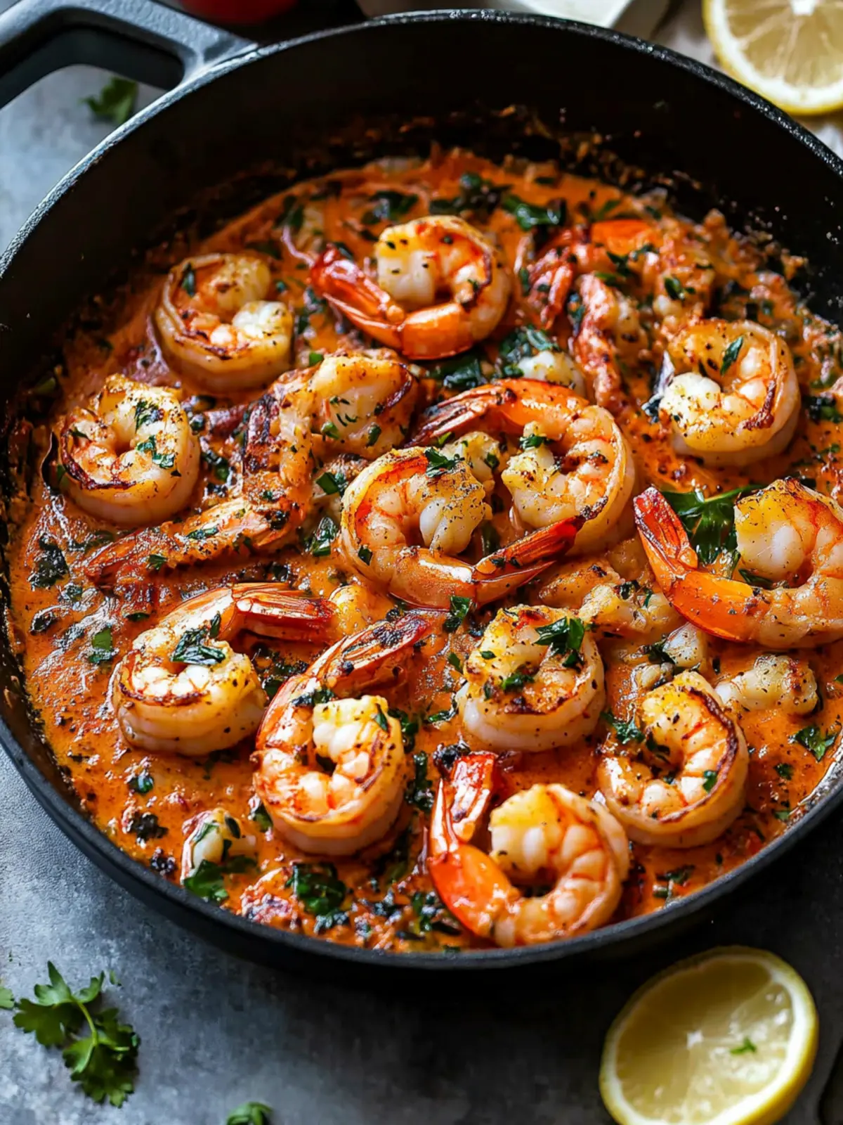 Garlic-Paprika Shrimp Skillet: A 30-Minute Dinner Delight 4 Garlic-Paprika Shrimp Skillet