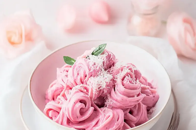 Perfectly Pink Pasta