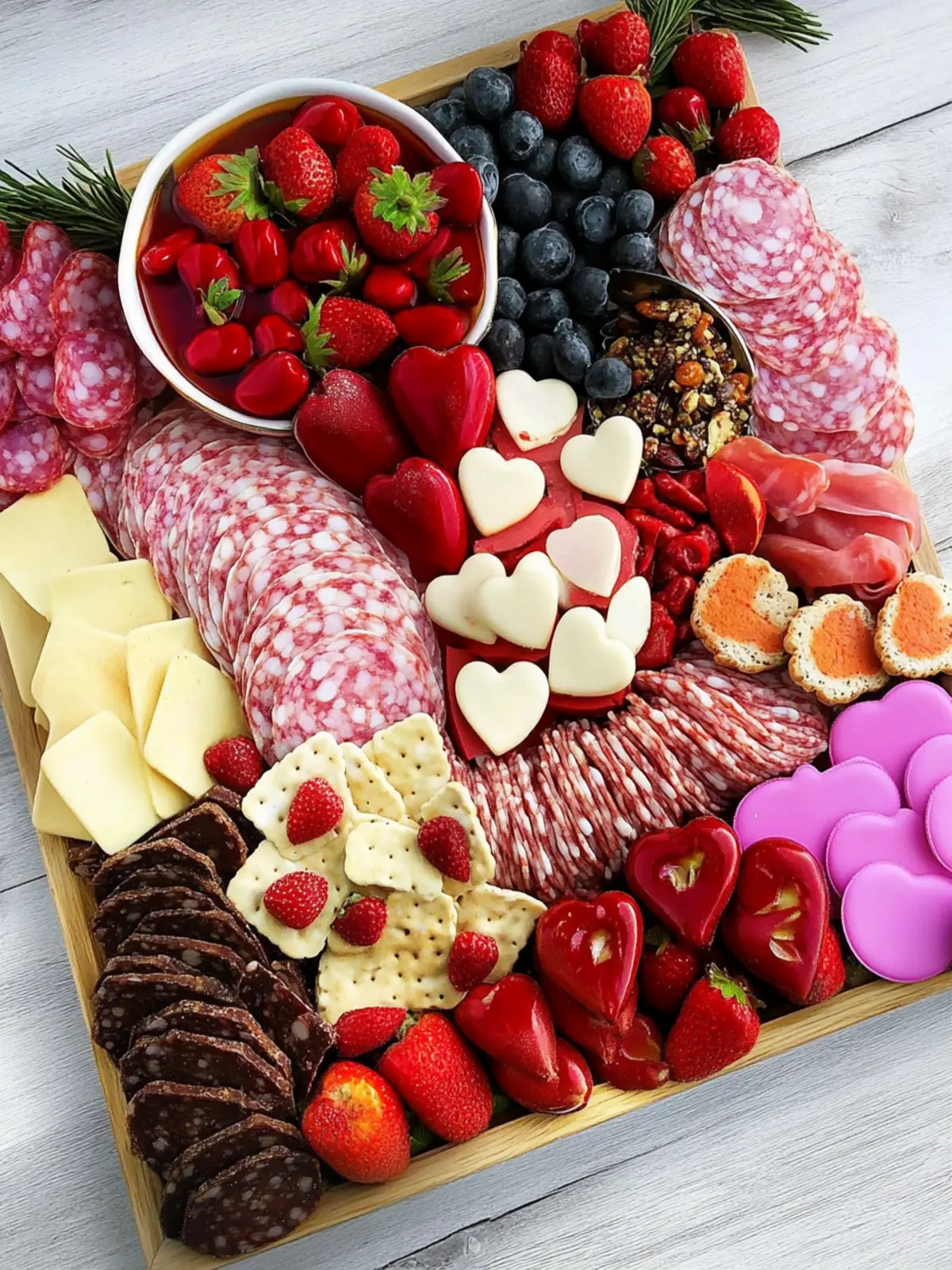 Colorful Valentine’s Day Charcuterie Board for Sweet Moments 3 Valentine’s Day Charcuterie Board