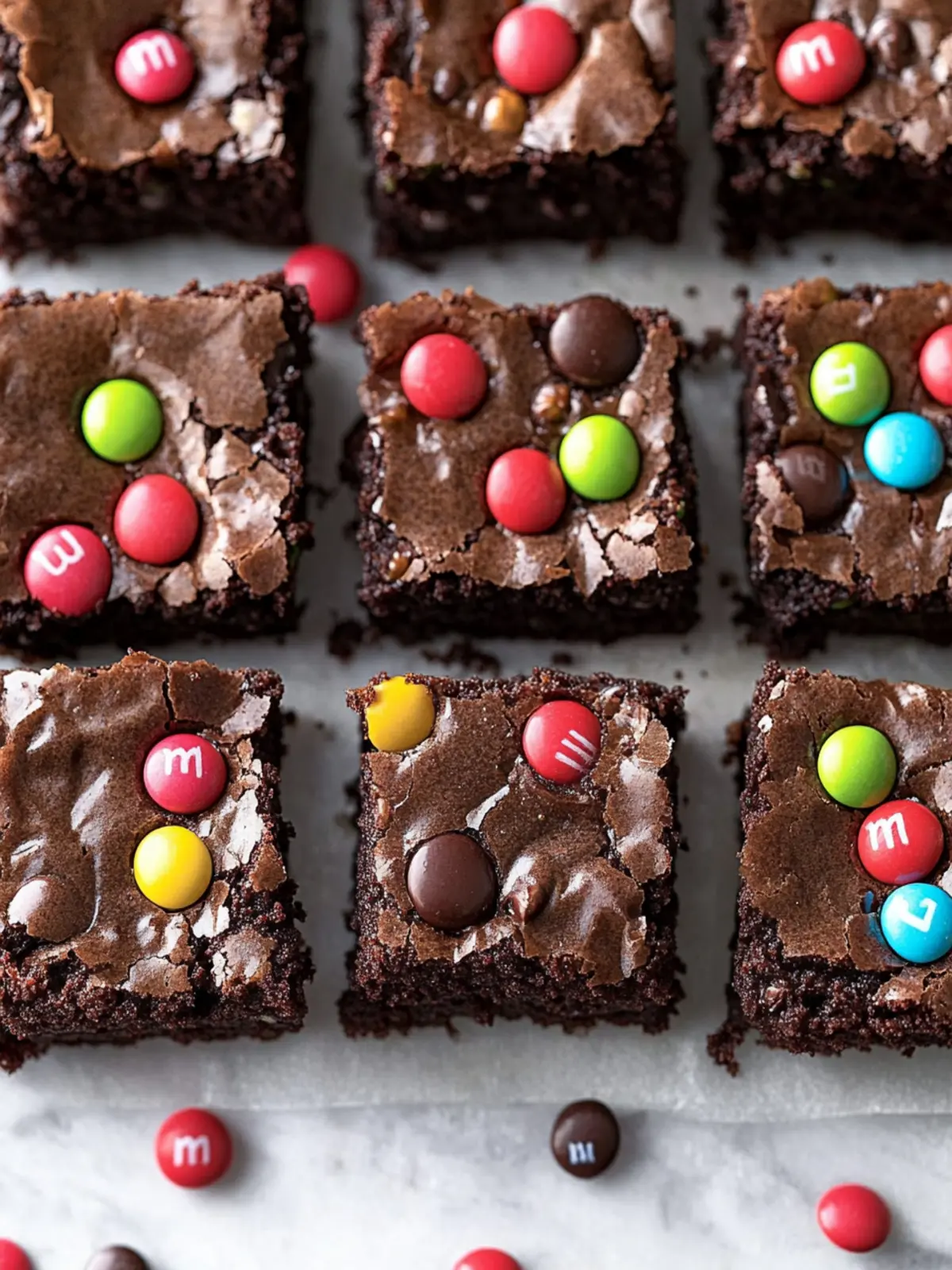 Fudgy M&M’s Brownies That Will Sweeten Your Day 5 M&M’s Brownies