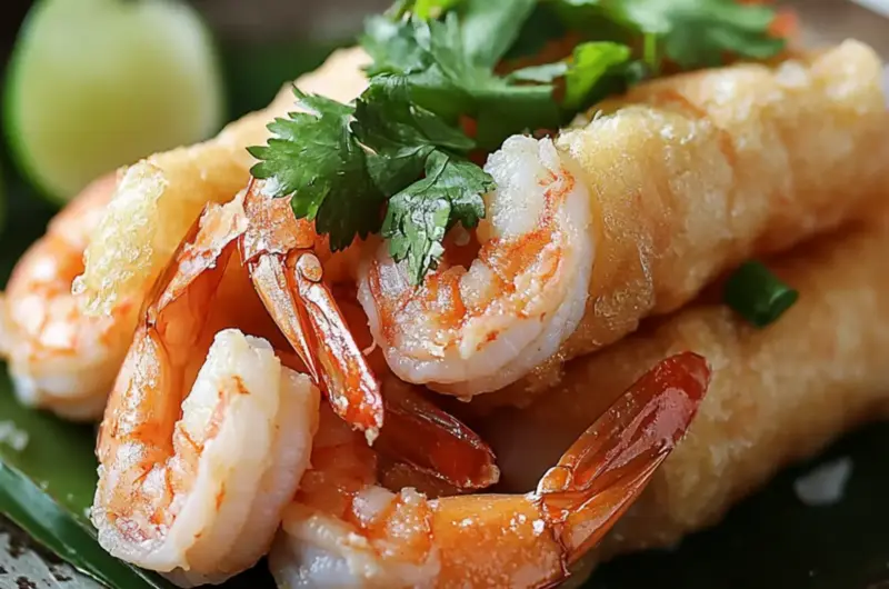 Thai Shrimp in a Blanket