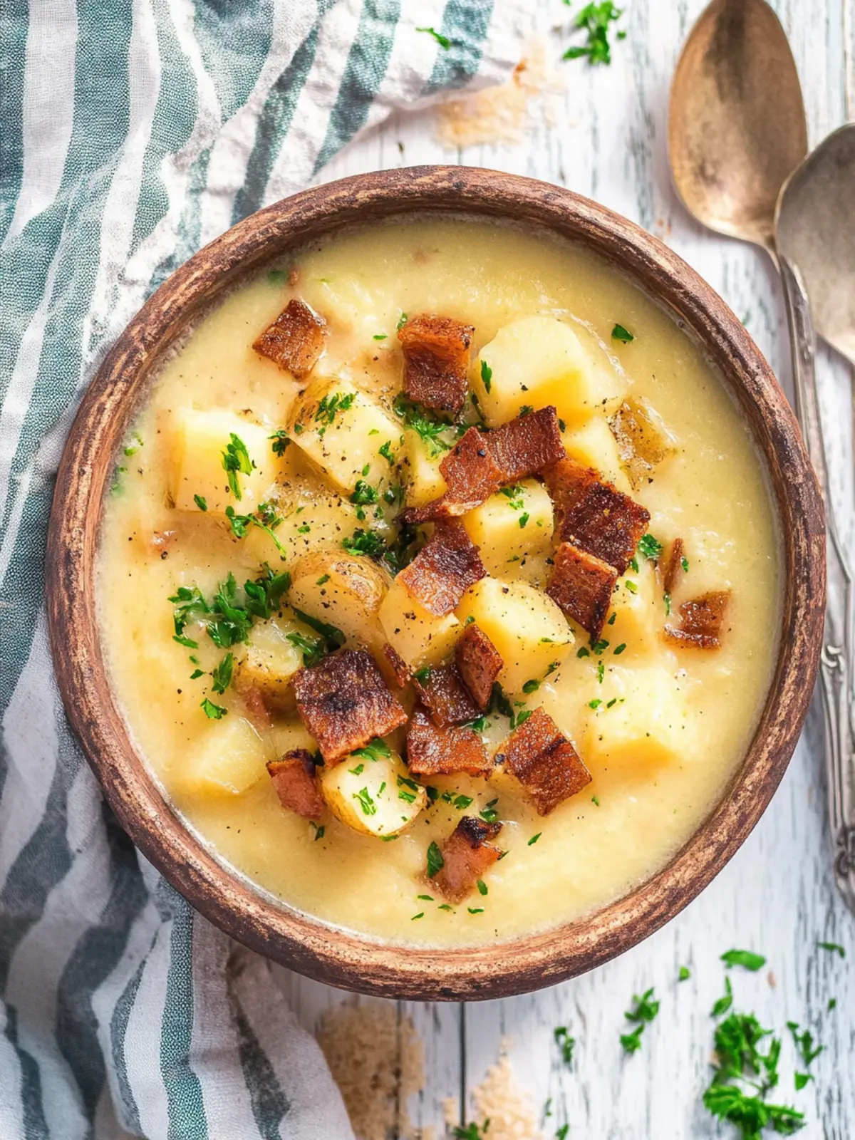 Creamy Vegan Potato Soup for Ultimate Comfort and Flavor 5 Vegan Potato Soup
