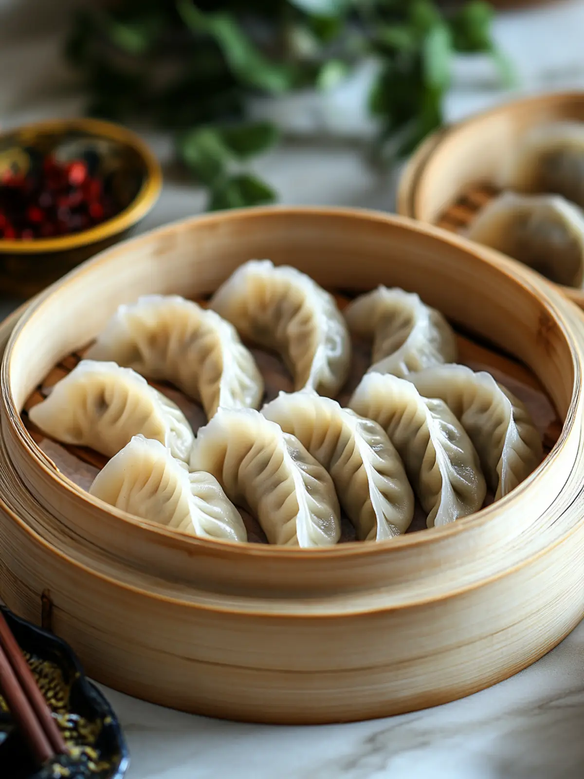 Delicious Steamed Dumplings (Jiaozi) You Can Make at Home 2 Steamed Dumplings (Jiaozi)