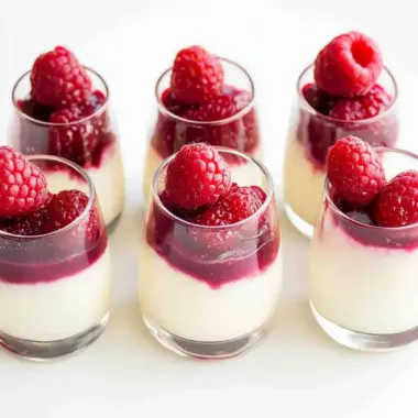 Raspberry Jelly Panna Cotta You Can Make Ahead with Ease 9 Raspberry Jelly Panna Cotta